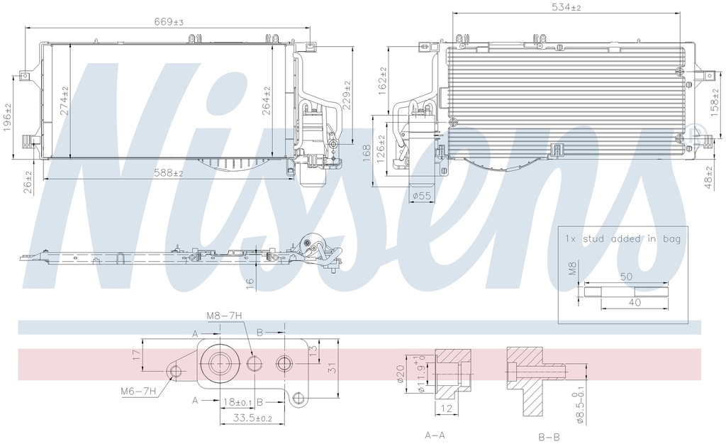 COND. OPEL CORSA C (01) 1,3D / 1,7D