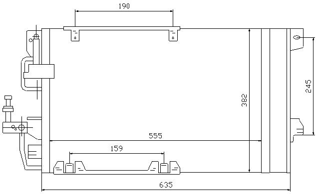 COND. OPEL ASTRA G/ZAFIRA (02) GASOLINA