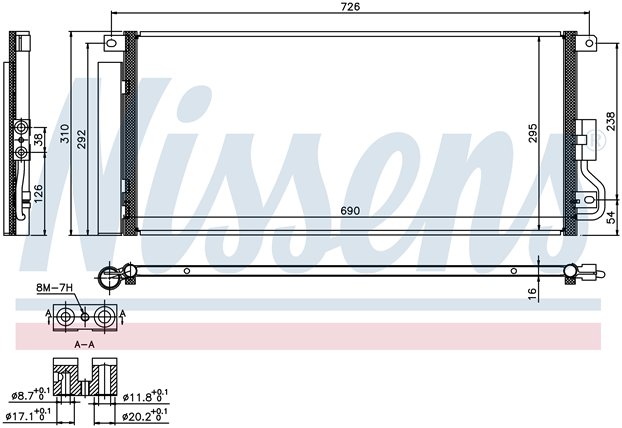 COND. OPEL MOKKA (13) 1.3CDTi/1.7DTi
