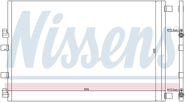 COND. RENAULT MEGANE/SCENIC (03) 1.9D/2.0D