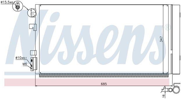 COND. RENAULT MEGANE/SCENIC (11) 1.2/1.4/1.5D/1.6