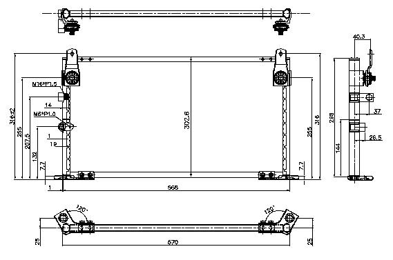 COND. TOYOTA HILUX (01) 2.5TD