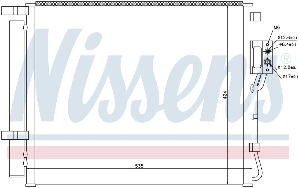COND. HYUNDAI SANTA FE (05) 2,0D / 2,2D