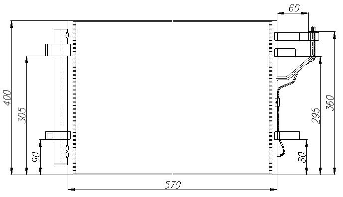 COND. KIA CEED (07) 1.4/1.6/2.0