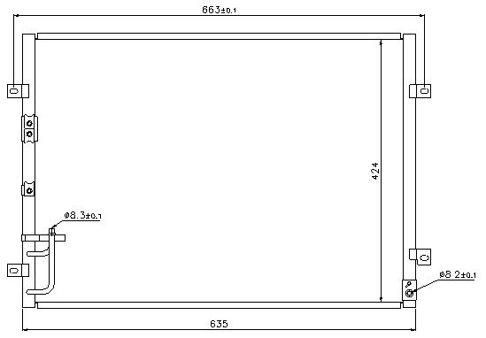 COND. KIA SORENTO (02) 2.4i/2.5 CRDi/3.3i/3.5i