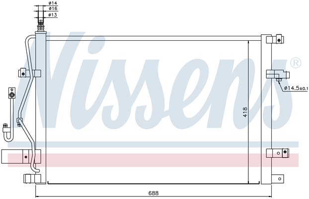 COND. VOLVO S60/S70/S80 (00)