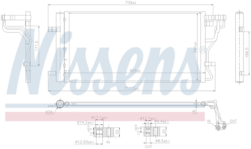 COND. HYUNDAI KONA (18) 1,0 / 1,6D / 1,6