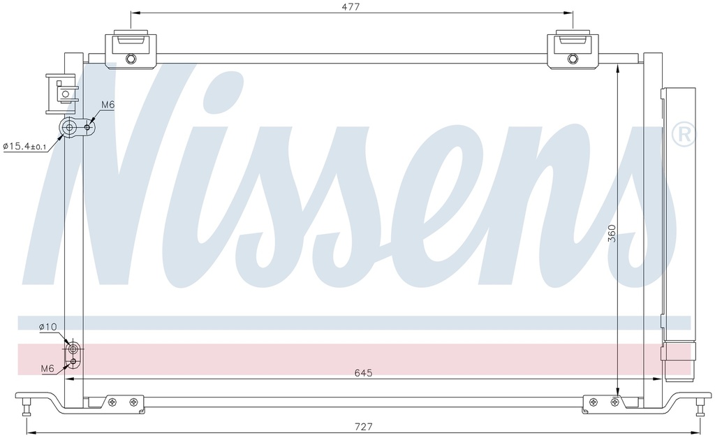 COND. TOYOTA AVENSIS (03) 2,0 / 2,4