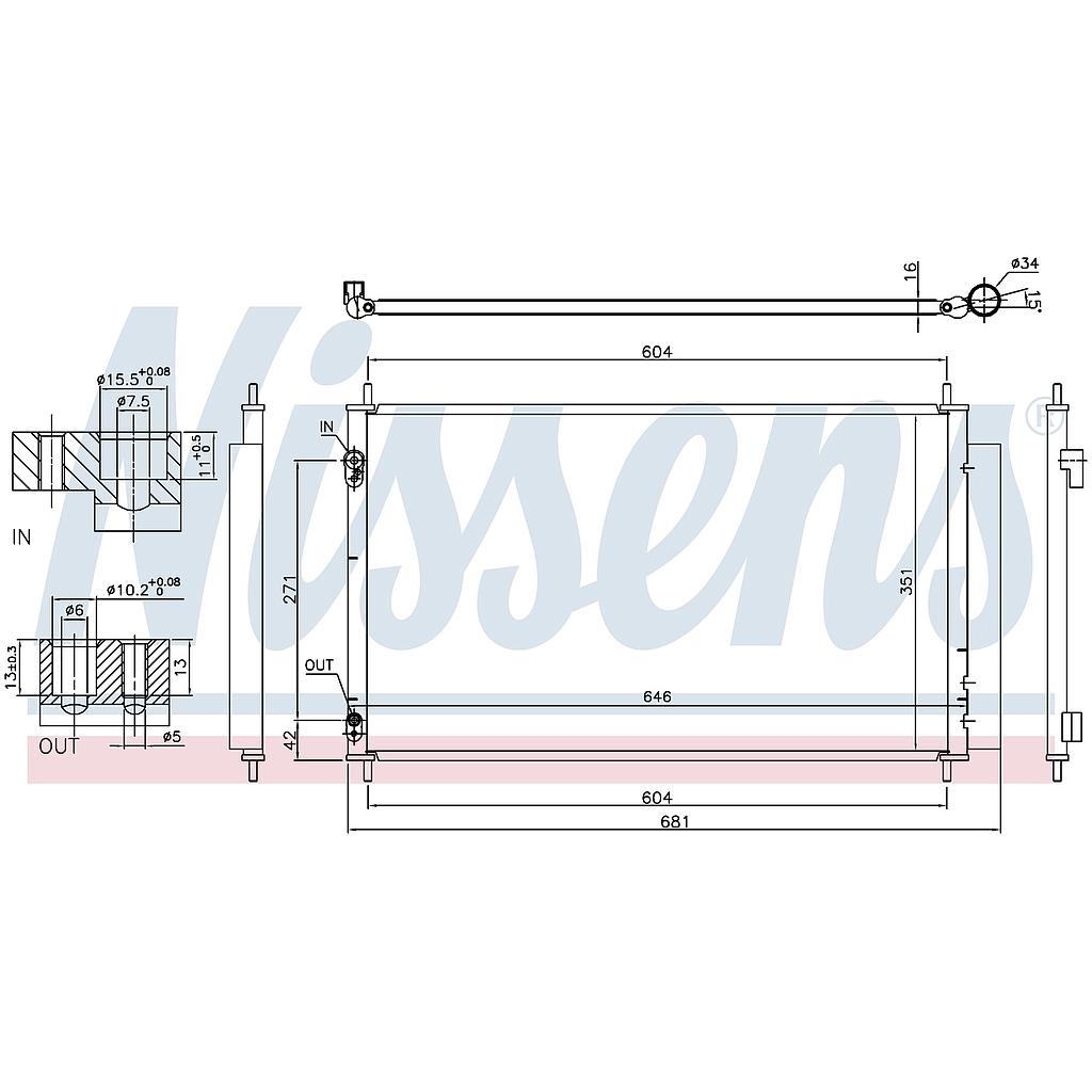 COND. TOYOTA YARIS (10) 1,5i HYBRID