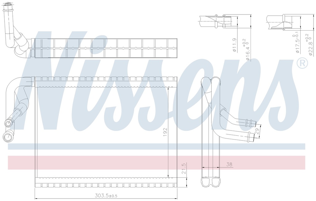 EVA. MB C-SERIES C204 (07) / C180 / C200 / C220 / C250 / C350 / C63
