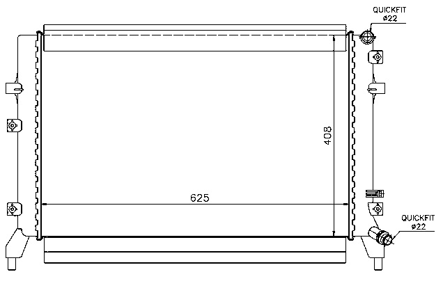 RAD. AUX. VAG (03) A3/LEON/OCTAVIA/BEETLE/GOLF/PASSAT