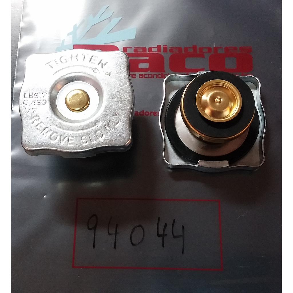 TAPA RADIADOR ACERO 0.495BAR CUADRADA