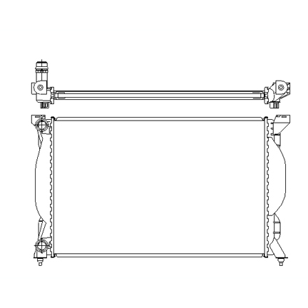 RAD. AUDI VAG (00) A4/A6/EXEO +1.6/1.8T/2.0i/1.9TDi/2.0TDi