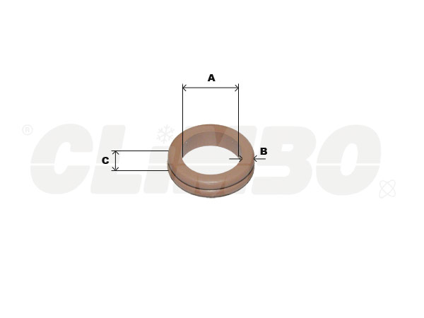 JUNTA DOBLE PEQUEÑA - MARRON