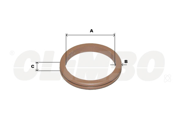 JUNTA DOBLE MEDIANA RENAULT - MARRON