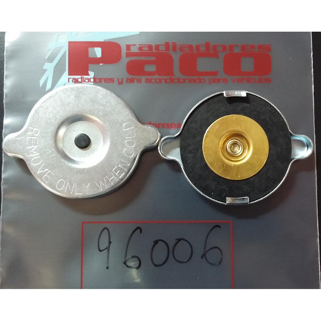 TAPA RADIADOR ACERO NISSAN SIN MUELLE