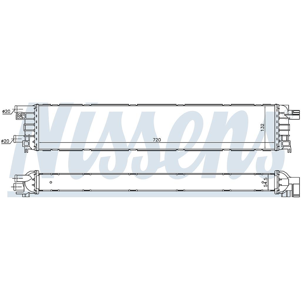 RAD. AUX. INT. AUDI A4 (07) 2,0TDi / 3,0TFSi