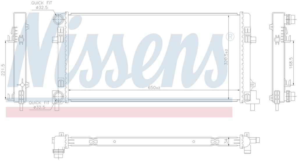 RAD. AUDI A1 (14) 1,6TDI