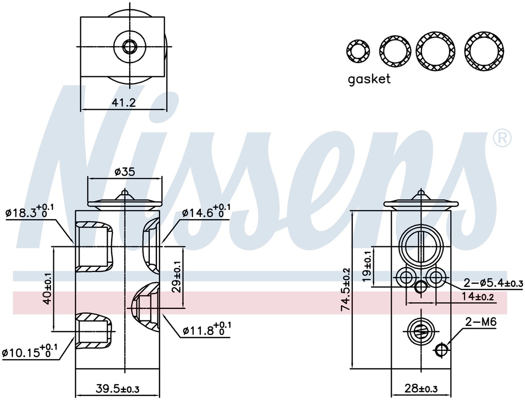 VALV. EXP. RENAULT / DACIA CAPTUR / CLIO / SYMBOL / LOGAN / SANDERO