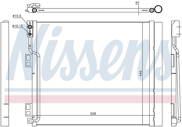 COND. NISSAN NV200 (09) 1.5DCi