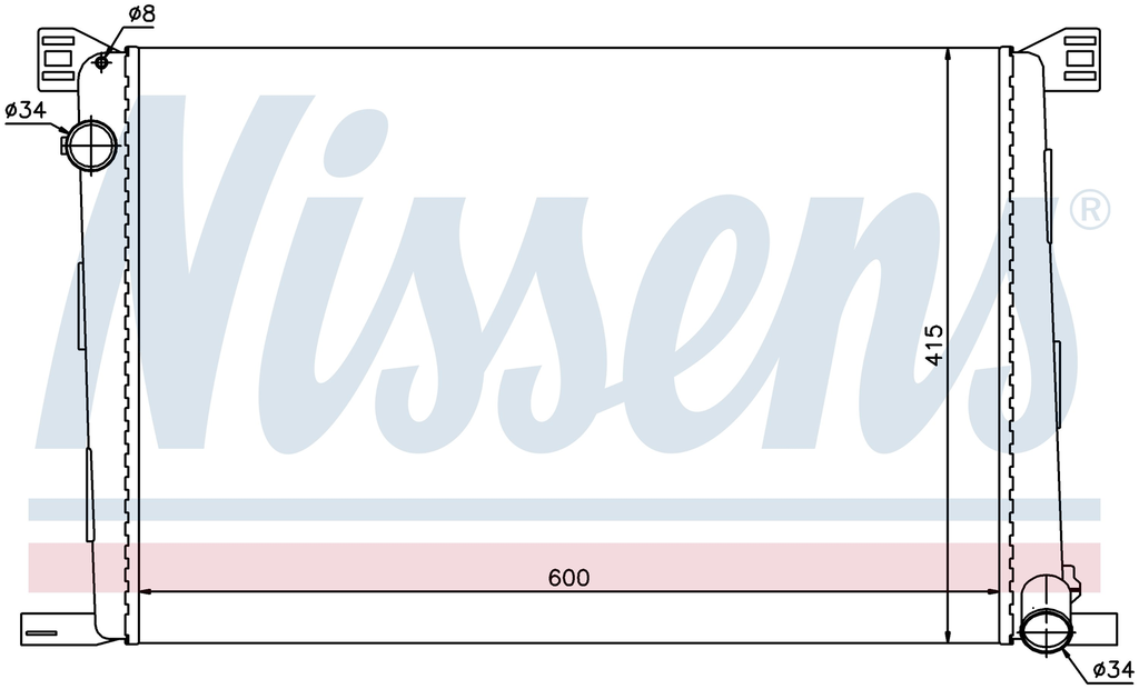 RAD. MINI ONE/CLUBMAN/COUNTRYMAN/PACEMAN (06) +/-1.4/1.6