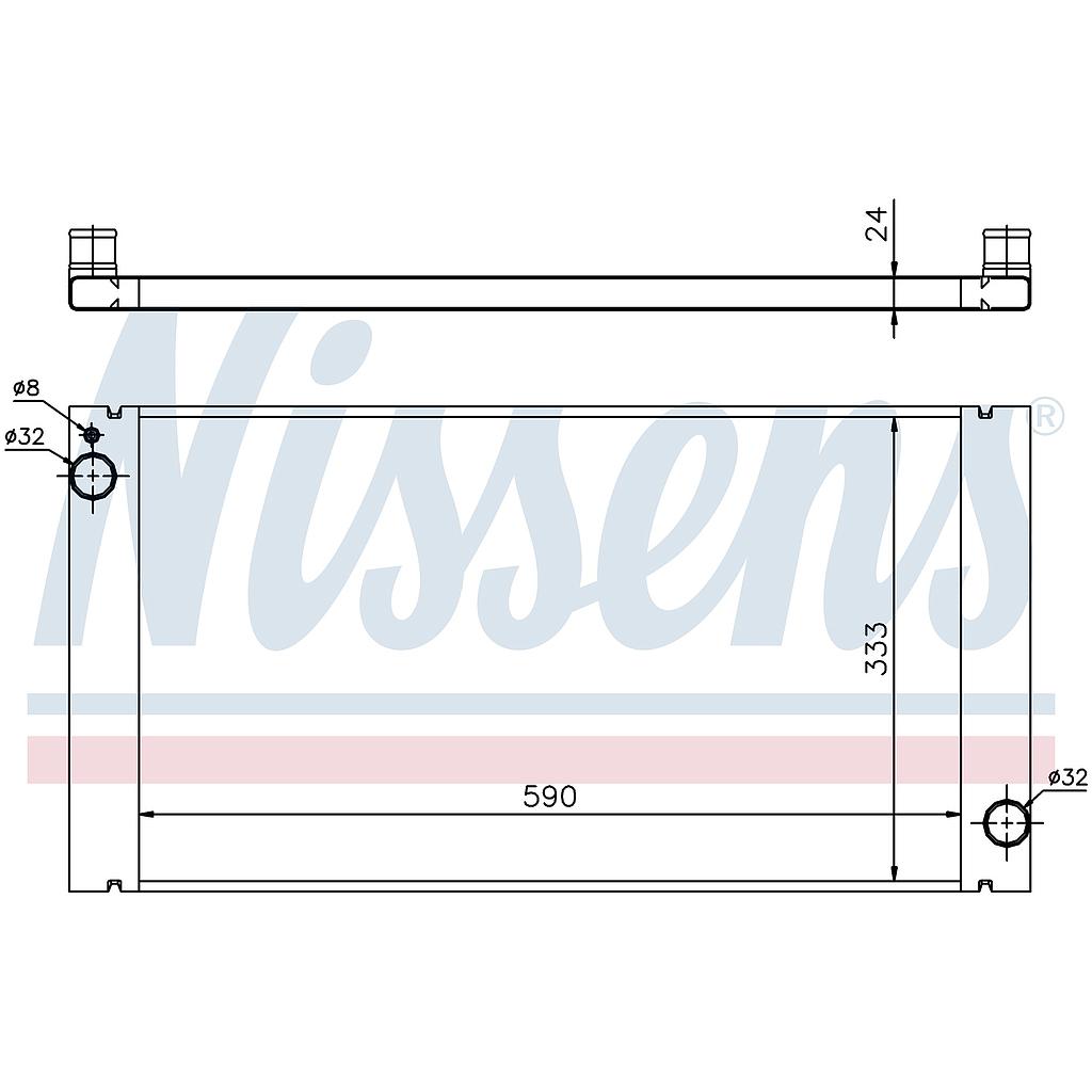 RAD. MINI CLUBMAN (06) 1,6TURBO / 1,6D / 2,0D