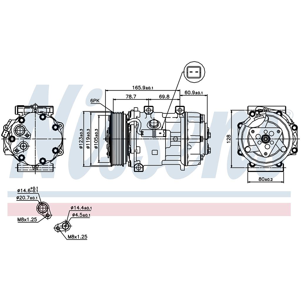 COMP. PSA/FIAT/TOYOTA (00) C8/JUMPY/SCUDO/SCUDO/807 ALT