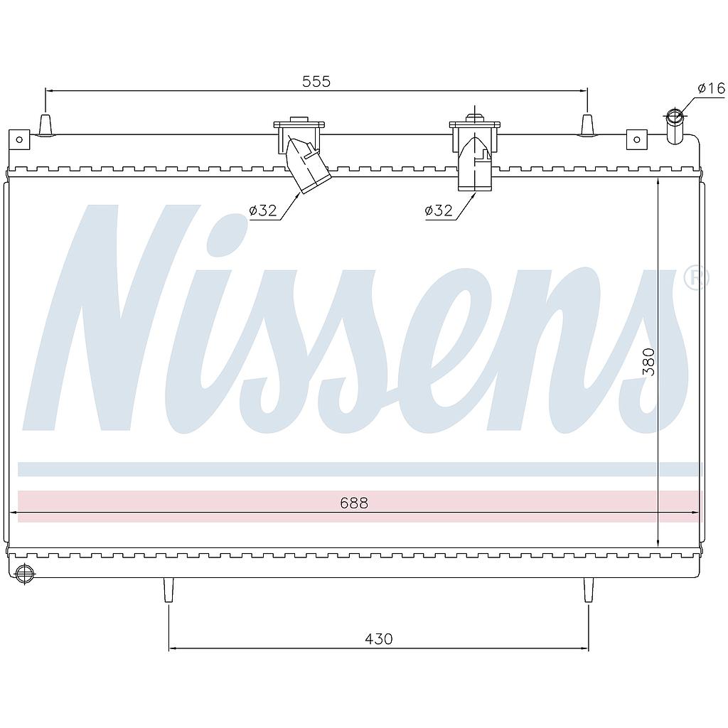 RAD. CITROEN C5 (04) 2,2HDi