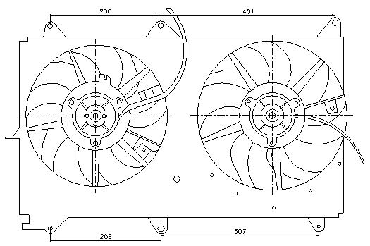 EL TOYOTA RAV-4 (00) 1.8i 16v VENT RADIADOR