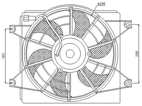 EL HYUNDAI ACCENT (94-99) VENT AA