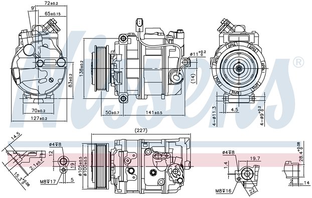 COMP. VW AMAROK/TRANSPORTER T5 (03) 7SE