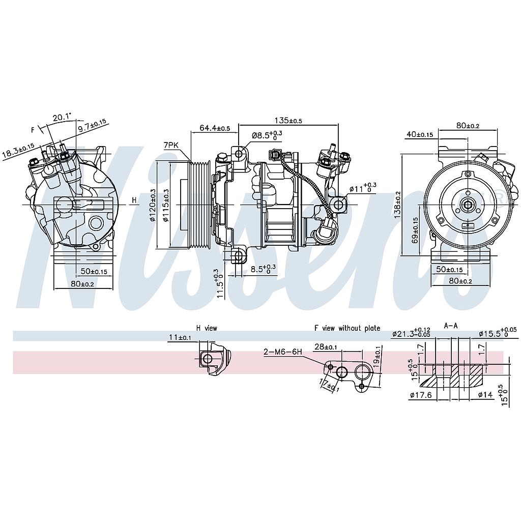 COMP. RENAULT MEGANE/SCENIC (08) 6SEL14C