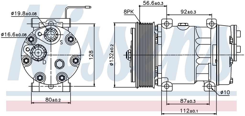 COMP. VOLVO VI (93) 7H15 POLY-V8 ALTERNATIVO