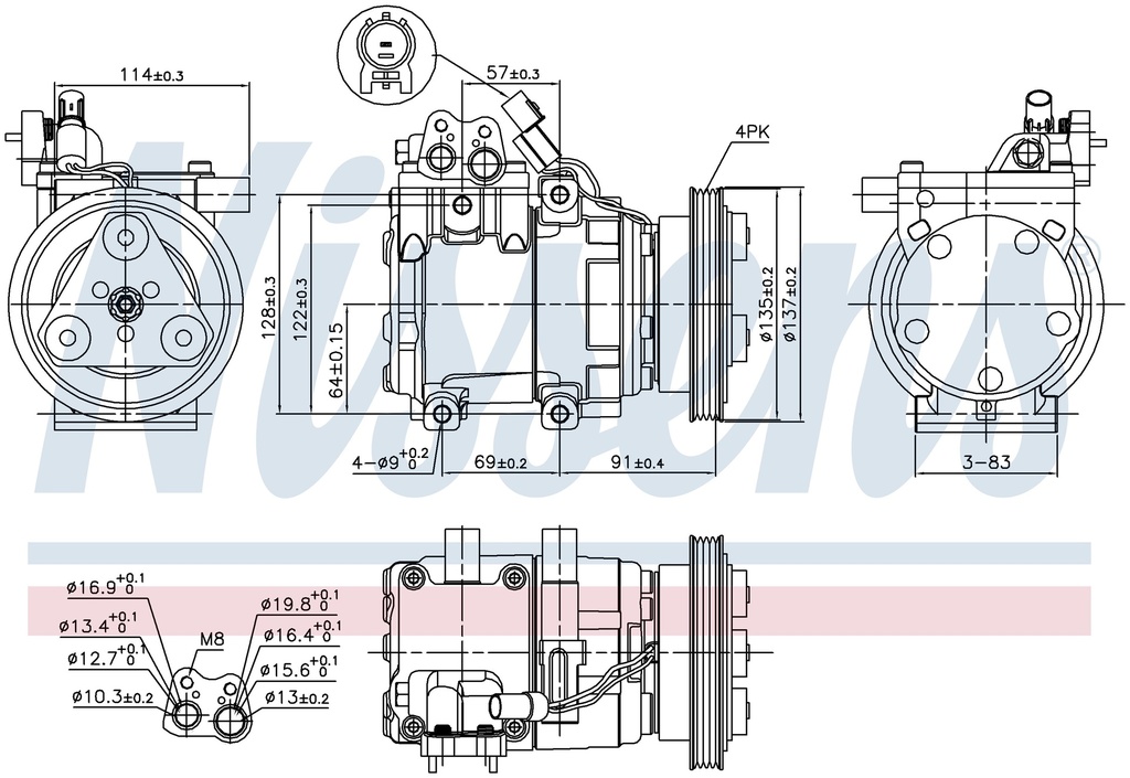 COMP. HYUNDAI GETZ (02) 1,4
