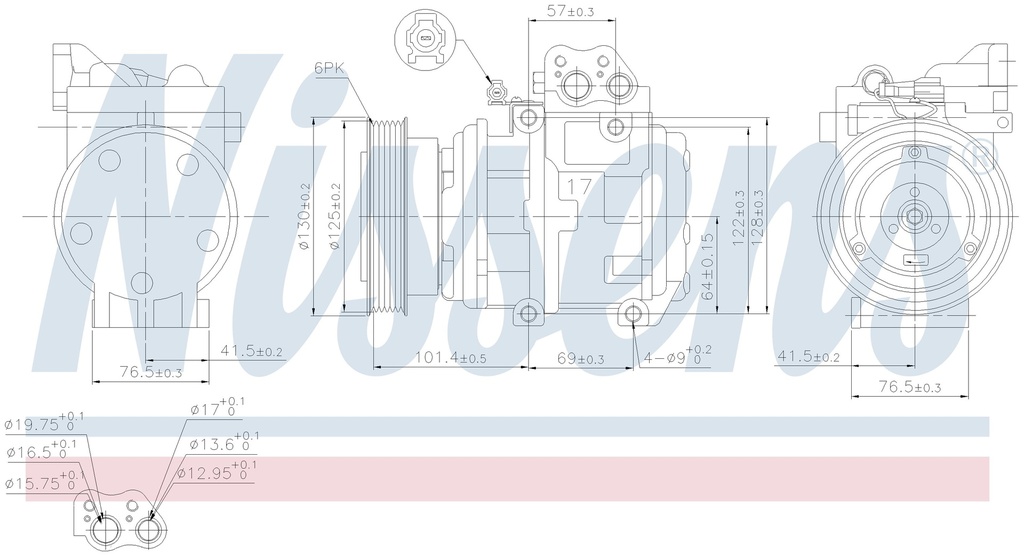COMP. HYUNDAI TUCSON (05) 2,0 D