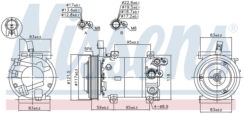 COMP. HYUNDAI I20 (08)