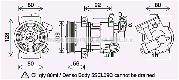 COMP. PSA (10) C3/DS3/2008 5SEL09C