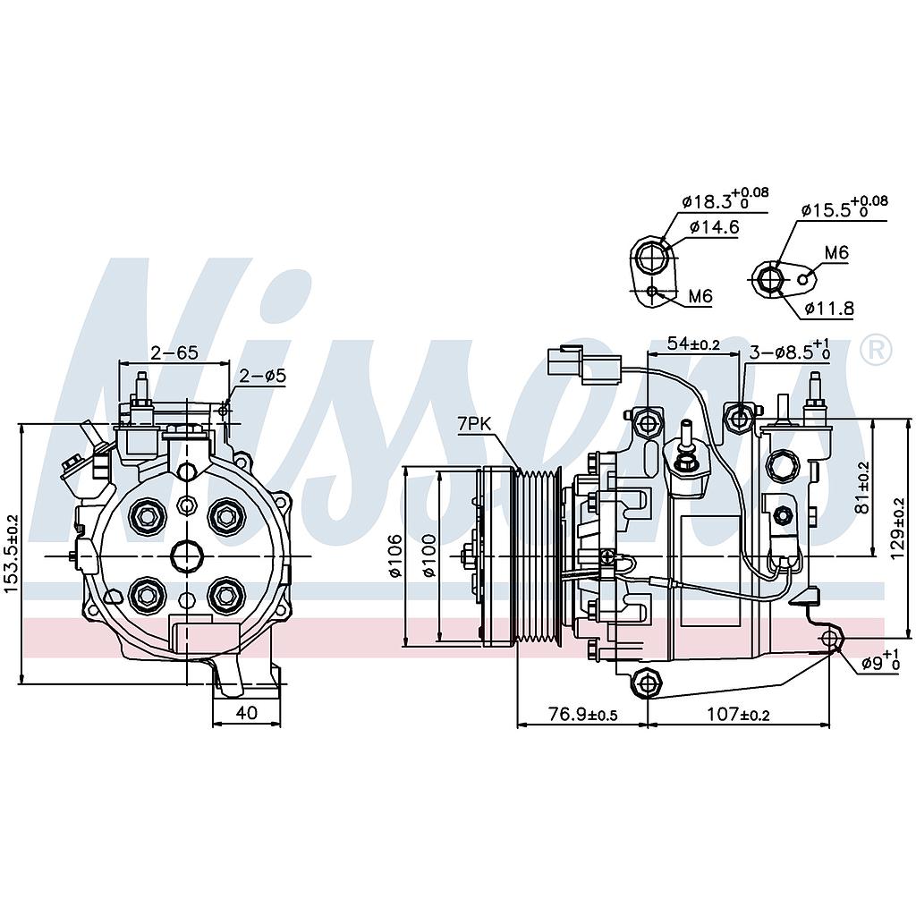 COMP. HONDA CIVIC/FR-V (05) TRS07
