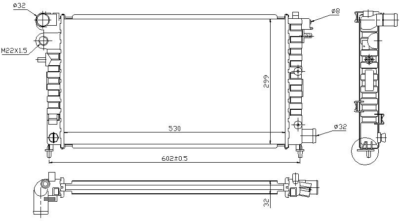 RAD. PSA (96) +/- SAXO/106 1.5D
