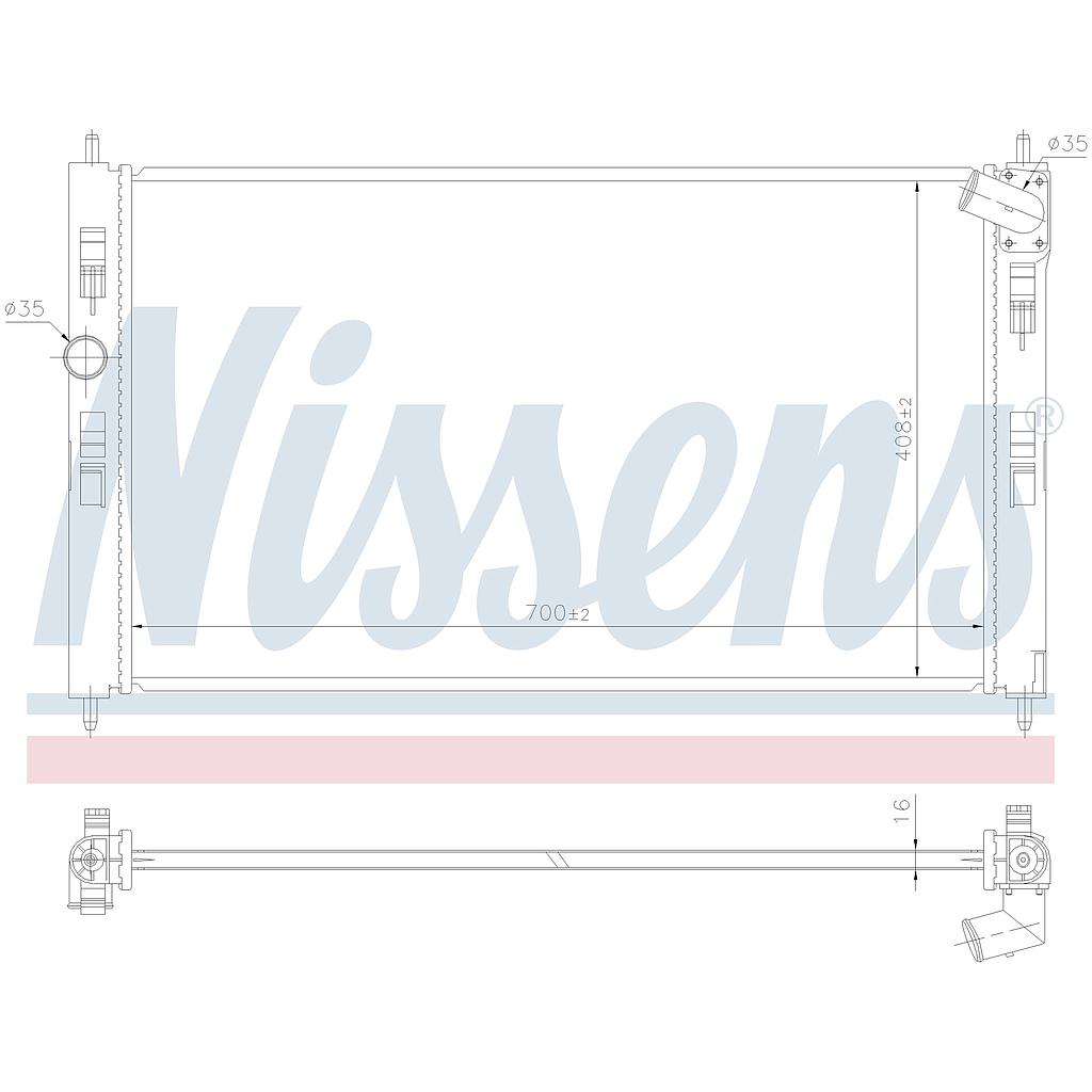 RAD. CITROEN C4 AIRCROSS (12) 1,6i 16v / 2,0i 16v