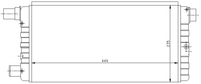 RAD. FIAT CINQUECENTO / SEICENTO (91) 900 S-IE