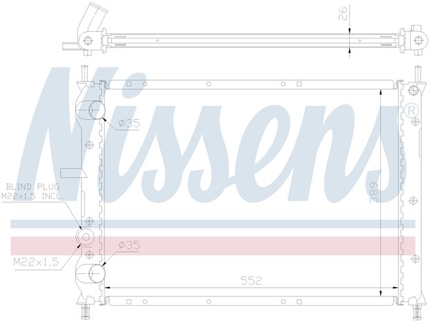 RAD. FIAT BRAVO/BRAVA (95) - 1.9TD