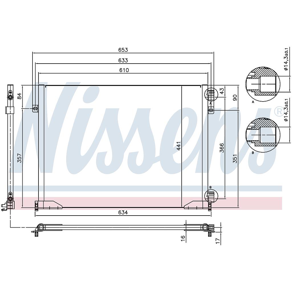 COND. NISSAN PRIMASTAR (02) 1,9DCi / 2,0i 16v