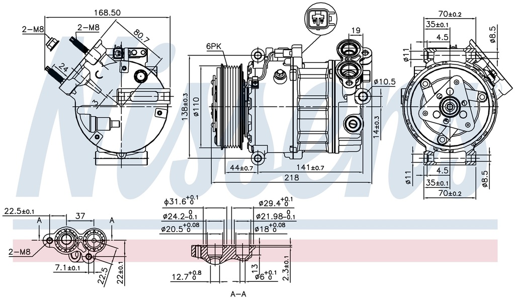 COMP. FORD C-MAX (11) 1,6D