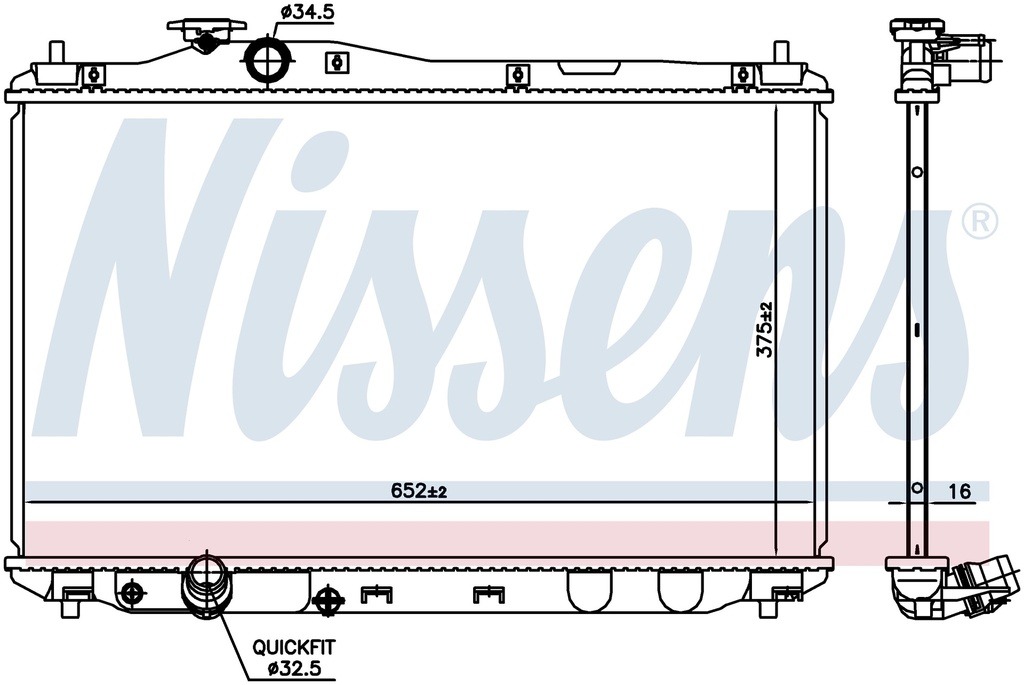 RAD. HONDA CIVIC (12) 1,8IVTEC