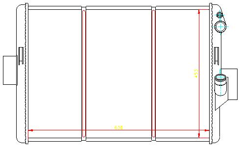 RAD. IVECO DAILY II (89) 30/45/40.8