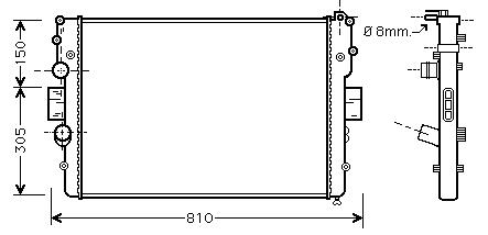 RAD. IVECO DAILY (05) 35S 3.0