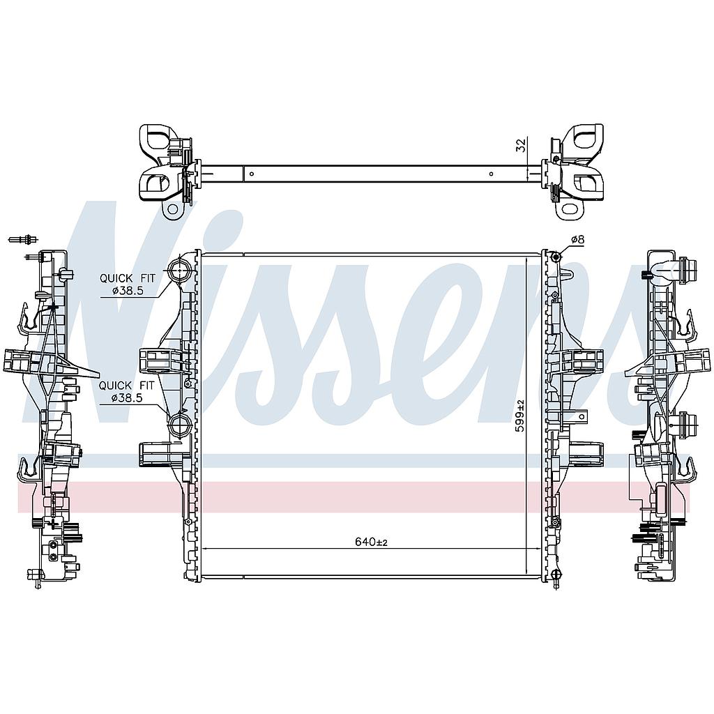 RAD. IVECO DAILY (12) 35C / 40C / 50C / 65C