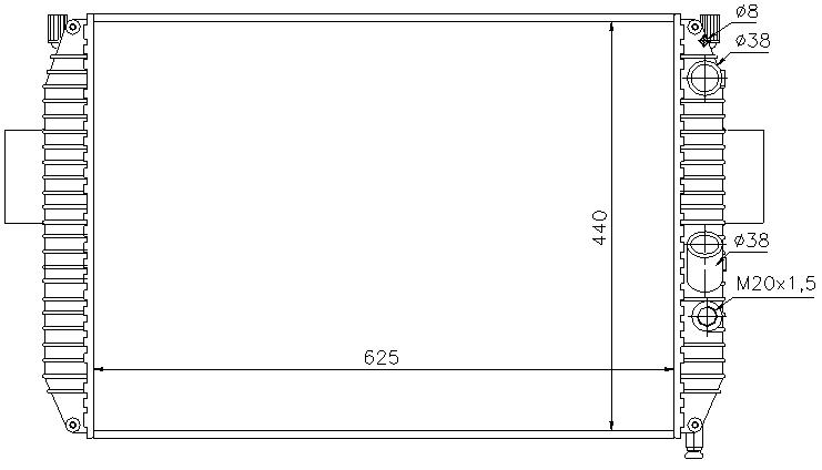 RAD. IVECO GAMMA S (98)