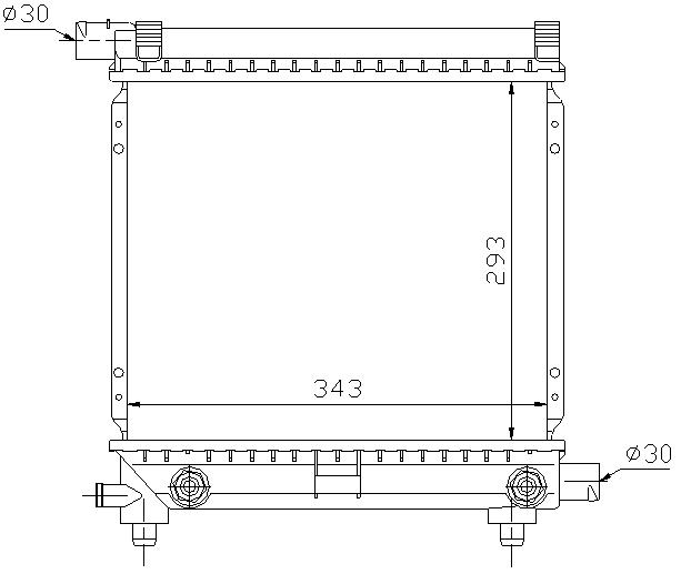 RAD. MERCEDES W201 190 E (82-93)